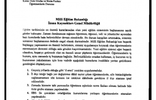 EĞİTİM BİR SEN : MEB SORUNLARLA DEĞİL, ÇÖZÜMLERLE...