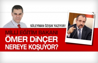 ÖMER DİNÇER NEREYE KOŞUYOR?