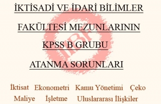 İİBF MEZUNLARI İMZA KAMPANYASI BAŞLATTI. 