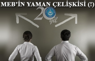 MEB'İN YAMAN ÇELİŞKİSİ !