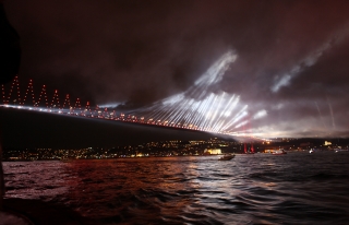 İSTANBUL'DA MUHTEŞEM CUMHURİYET KUTLAMASI. FOTO...