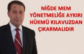 YÖNETMELİKTE OLMAYAN HÜKMÜ DAYATMAYIN ....