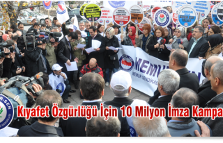 KIYAFET ÖZGÜRLÜĞÜ İÇİN 10 MİLYON İMZA KAMPANYASI