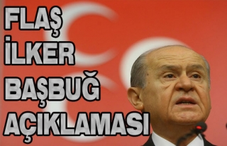 BAHÇELİ'DEN FLASH BAŞBUĞ AÇIKLAMASI 