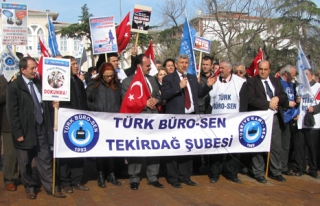 TÜRK BÜRO SEN TEKİRDAĞ ŞUBESİNDEN MAAŞ ARTIŞI...