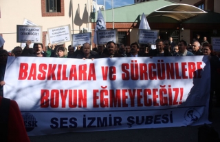 BASKI VE SÜRGÜNLERE BOYUN EĞMEYECEĞİZ