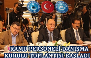 KAMU PERSONELİ DANIŞMA KURULU'NDA NELER OLUYOR ?