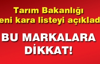 BAKANLIK O LİSTELERİ AÇIKLADI...