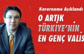 İŞTE TÜRKİYE'NİN EN GENÇ VALİSİ 