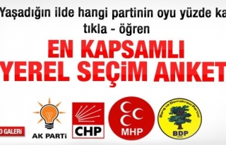 51 İLDE SON SEÇİM ANKETİ. HANGİ PARTİ SEÇİ...