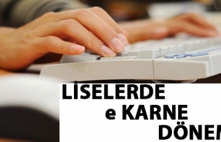 -LİSELERDE E- KARNE DÖNENİ 