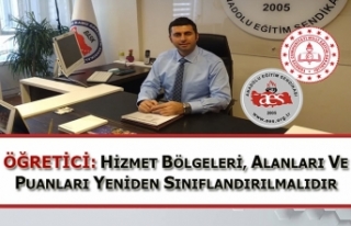 Öğretici: Hizmet Bölgeleri, Alanları ve Puanları...