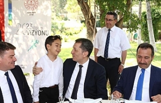 Milli Eğitim Bakanı Ziya Selçuk, Aksaray'da...
