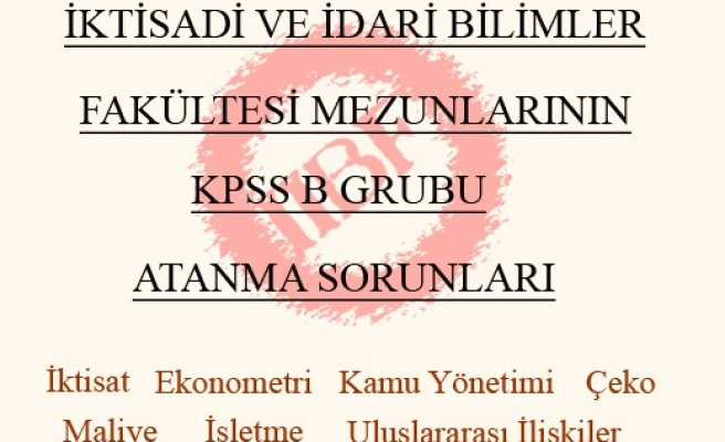 İİBF MEZUNLARI İMZA KAMPANYASI BAŞLATTI. 