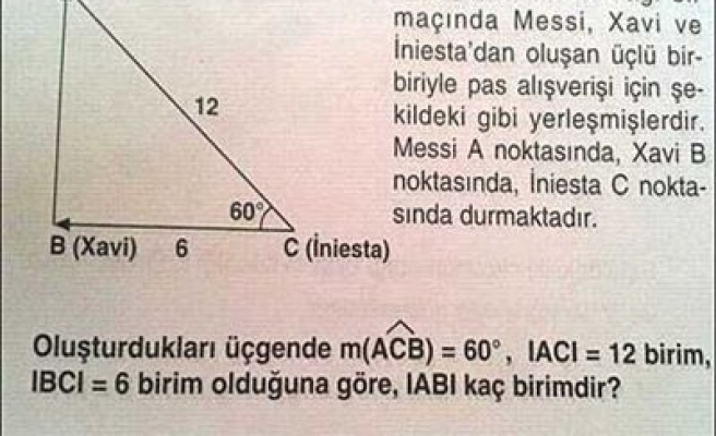 İSPANYA TÜRKİYE'DE SINAVDA SORULAN BU SORUYU KONUŞUYOR !