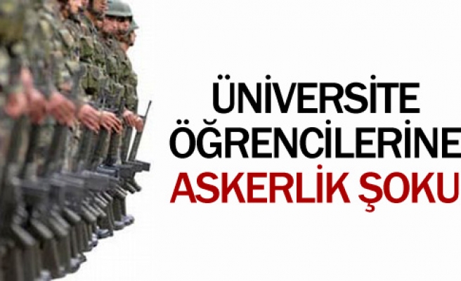 ÜNİVERSİTE ÖĞRENCİLERİNE KIŞLA YOLU GÖRÜNDÜ !