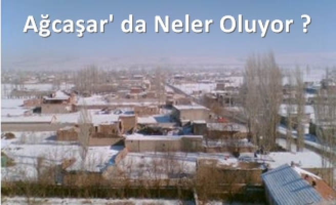 NİĞDE-AĞCAŞAR' DA NELER OLUYOR ?