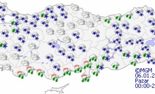 PAZARTESİ KAR YAĞACAK MI , OKULLAR TATİL Mİ ?