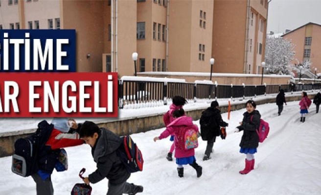  13 İL' DE OKULLAR TATİL EDİLDİ ....