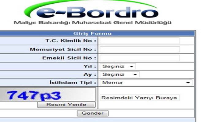 OCAK MAAŞ BORDROSU ÇIKTI ÖĞRENMEK  İÇİN TIKLAYIN 