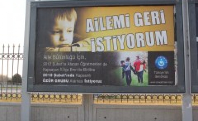 "AİLEMİ GERİ İSTİYORUM"