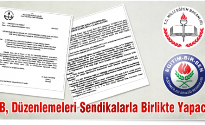 MEB HANGİ SORUNU  SENDİKALARLA BİRLİKTE ÇÖZECEK 