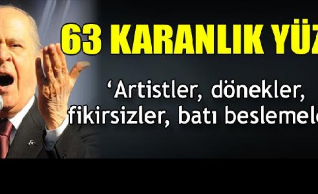 ARTİSTLER, DÖNEKLER, TERÖRİST STEPNELERİ...