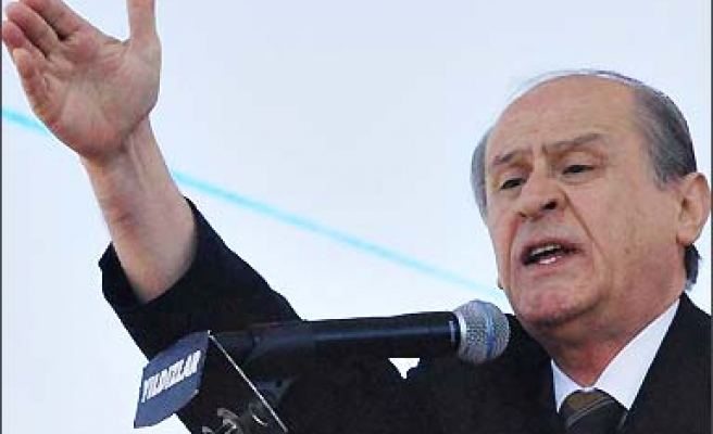 MHP GENEL BAŞKANI DEVLET BAHÇELİ: PAZARLIK EDİLEN TÜRK DEVLETİDİR