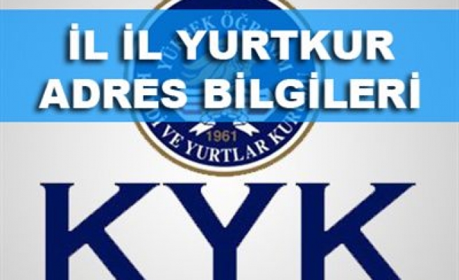 İLLERDEKİ ÖZEL YURTLAR 