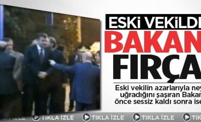 ESKİ VEKİLDEN BAKANA FIRÇA 