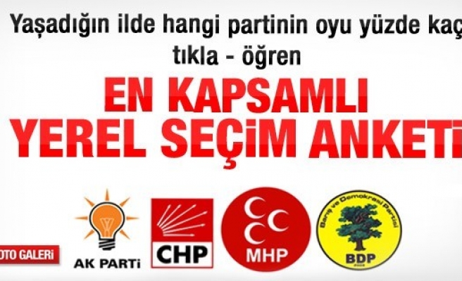 51 İLDE SON SEÇİM ANKETİ. HANGİ PARTİ SEÇİ KAZANIR İŞET ANKET SONUCU